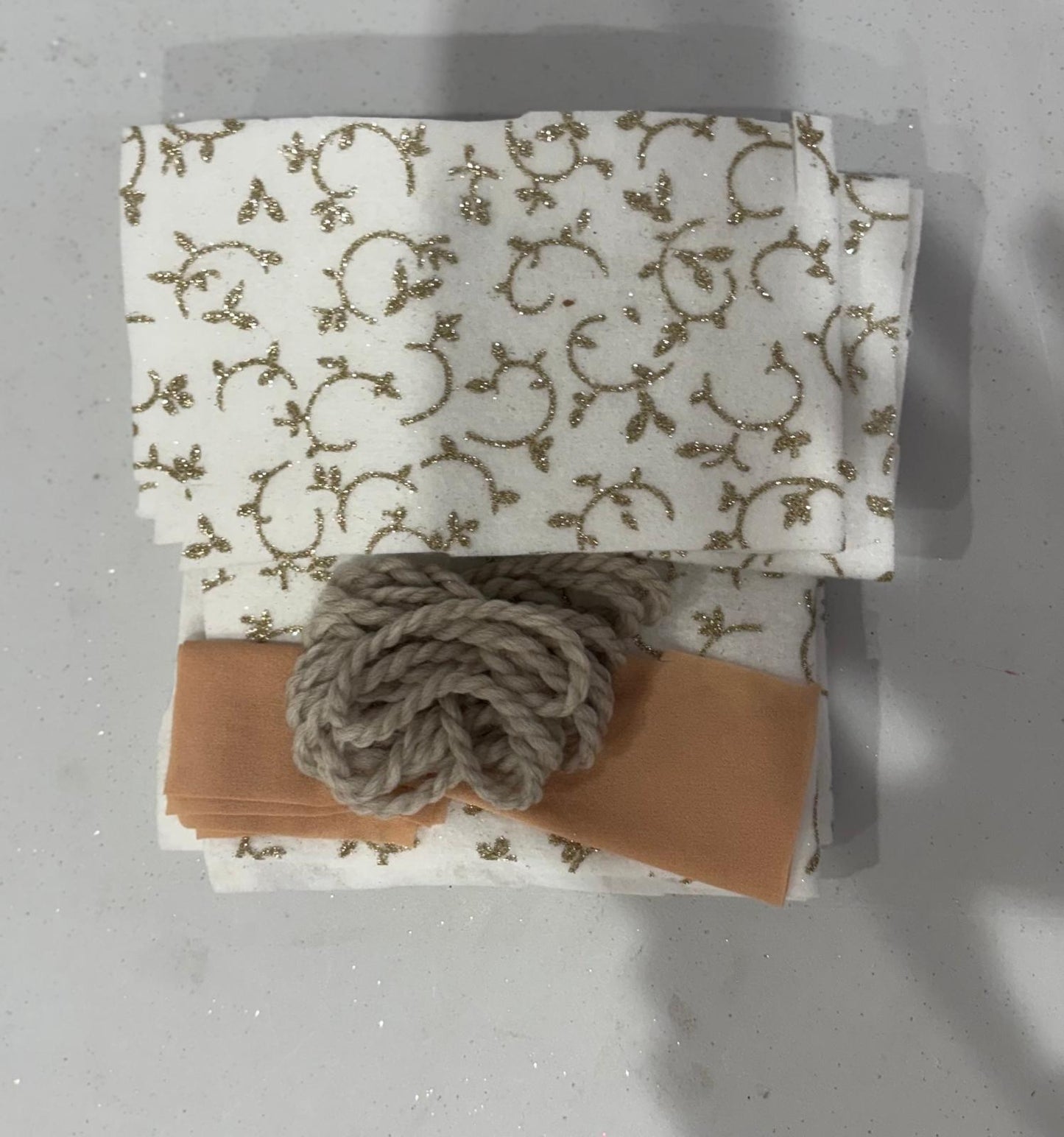 Kit de formas navideñas de flores felices