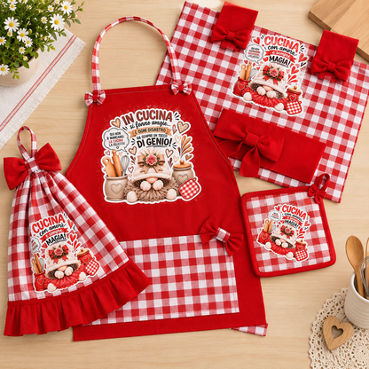 Kit Tessuti con Stampa DTF – Linea Home Cucina