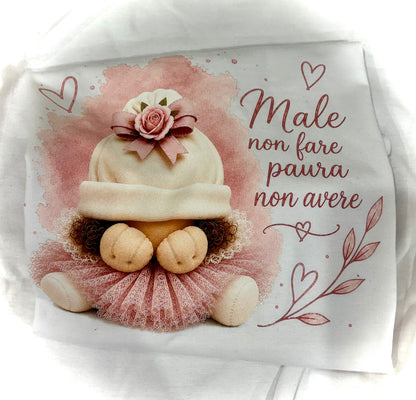 T-shirt Tullignomo  "Male non fare"