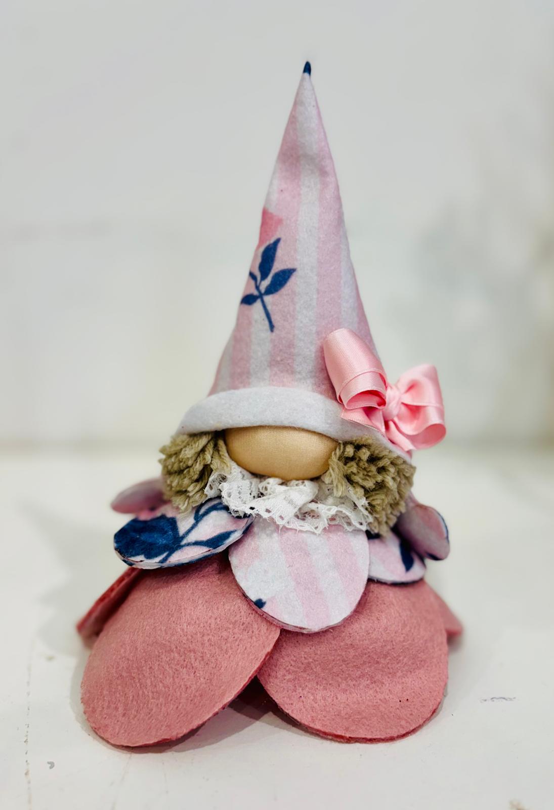 Kit Creativo - Gnoma Principessa (Abito a Petali)