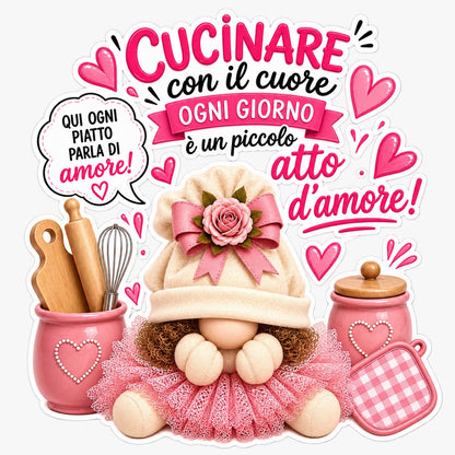 Stampa DTF Termotrasferibile per Tessuti – Linea Home Cucina